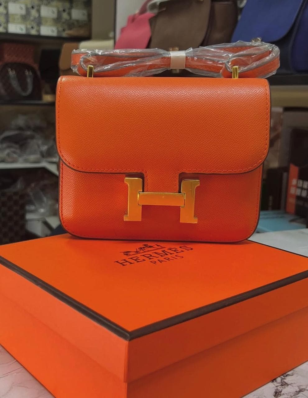 HERMES SLING BAG (MINI) fully boxed