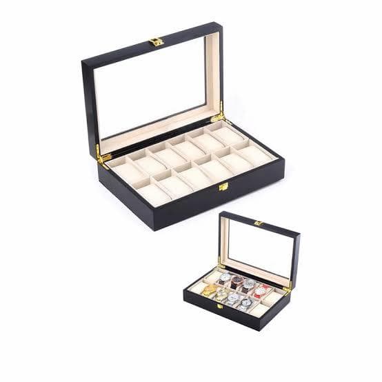 WATCH STORAGE ORGANIZER (12 SLOT)