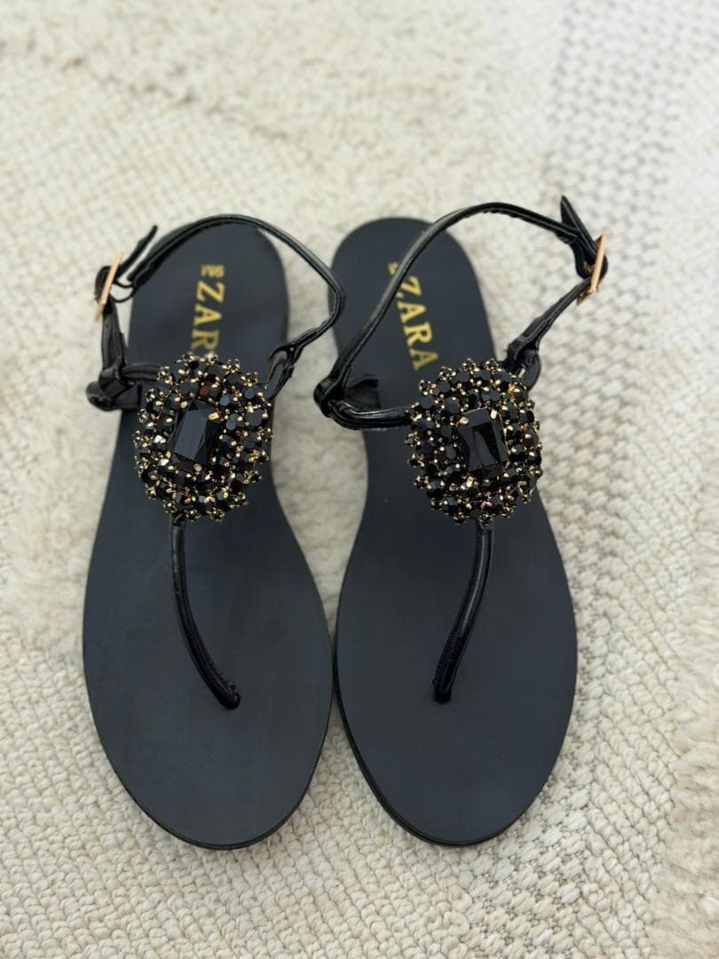 Zara T Strap Flats photo 2