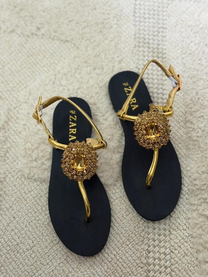 Zara T Strap Flats photo 3